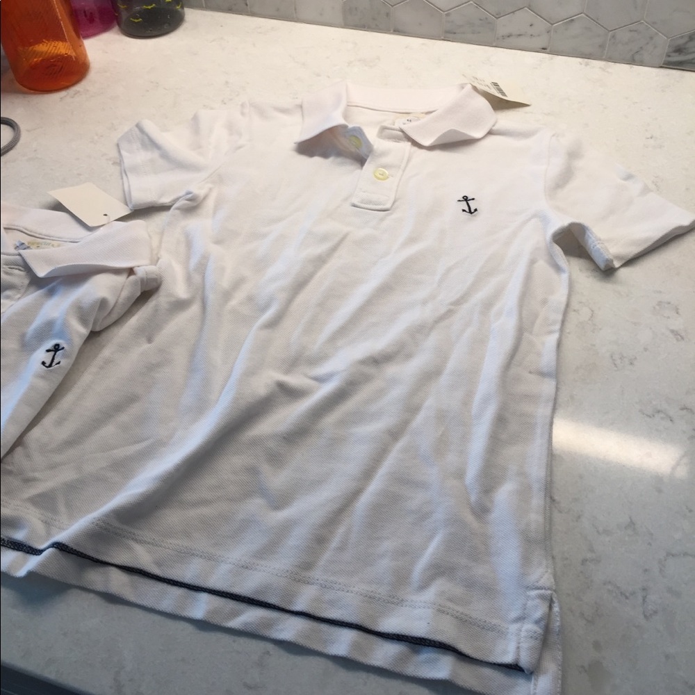 J crew (crew cut size 4-5 for boys) color: white